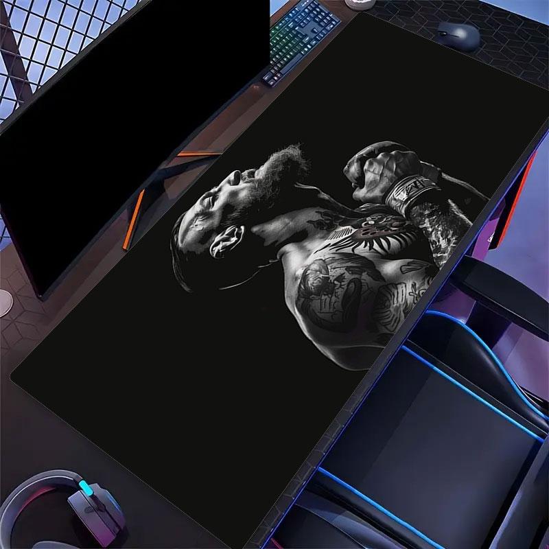 The Notorious Mouse Pad, Large Gaming Desk Mat, Non-slip XXL Mousepad for Laptop & Tablet, Mini PC Playmat with Stitched Edges