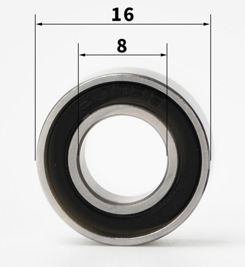 Stainless Steel Miniature Bearing S688ZZ Size Precision Component Durable Accessory for Intelligent Robot Vacuum Cleaner Home