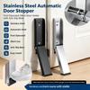 Heavy-Duty Metal Door Stopper Anti-Collision Windproof 1 Set Non-Slip Door Blocker for Home Office Hotel Use