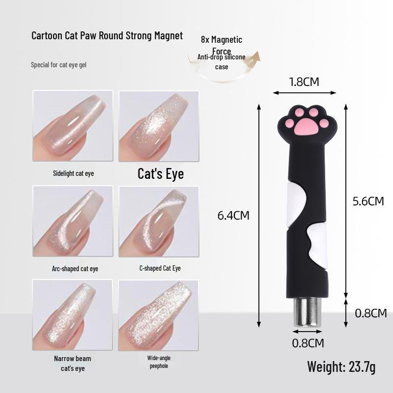 Cat Eye Heart Nail Art Anti-Drop Magnetic Tool