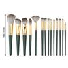 14 Delige Make-up Kwasten Zachte Set Gezicht Ogen Make-up Kwast Oogschaduw Kwast Wenkbrauw Highlight Lippen Kwast Multifunctioneel Beginner