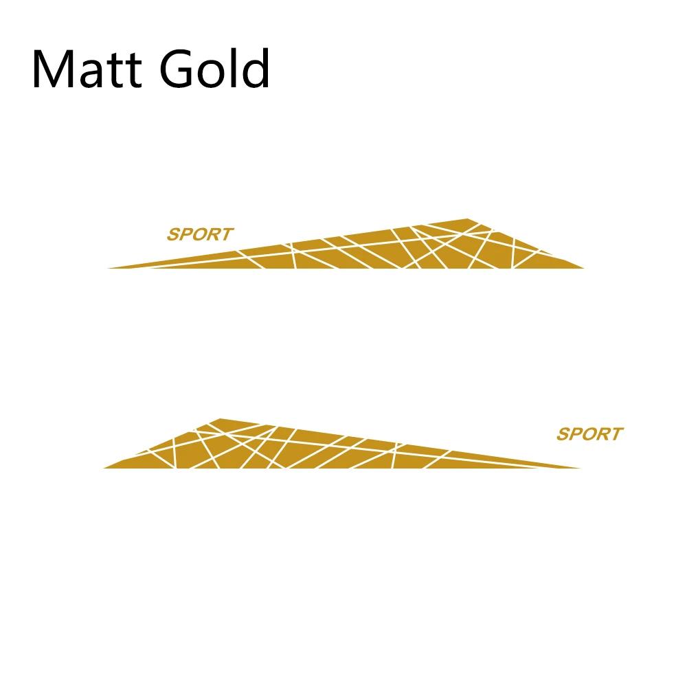 2Pcs Car Door Side Stickers for Toyota RAV4 Auto Vinyl Film DIY Sport Cool Styling Decor Decals Automobile Tuning Accessories