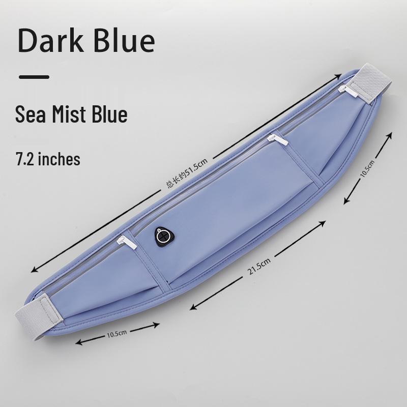 Унисекс Водонепроницаемая Легкая Поясная Сумка для Бега Невидимый Тонкий Многофункциональный для Фитнеса на Открытом Воздухе и Утренних Пробежек 834₽