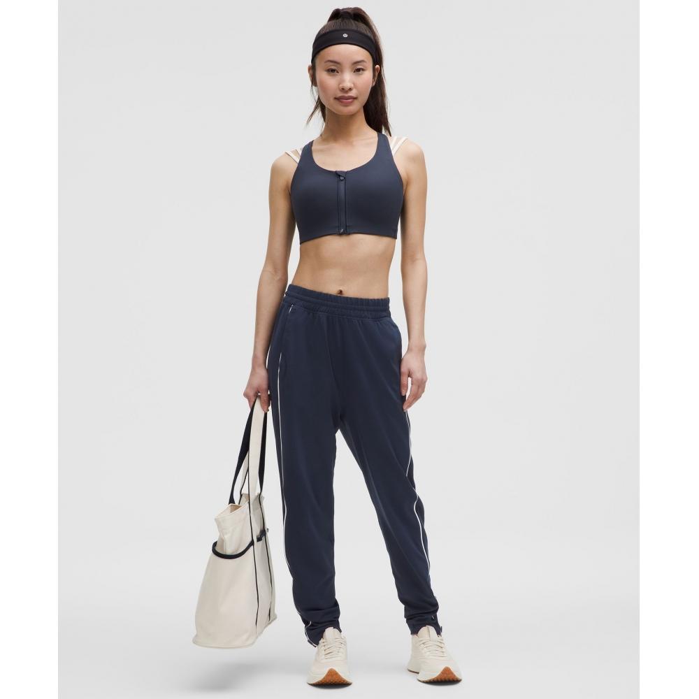 Lullulemon Everlux High-Rise Zip-Leg Track Pants *Asian Fit