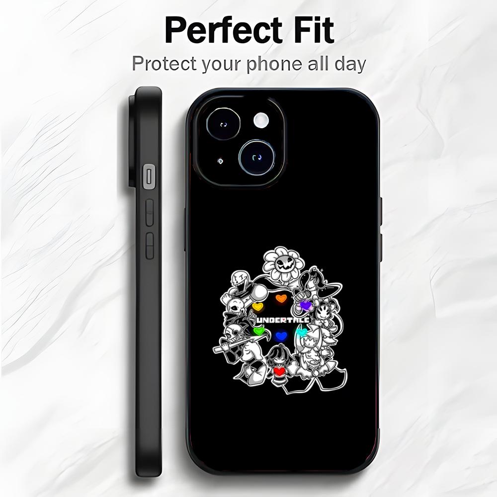 Indie Popular Game U-Undertale Phone Case Phone Case Soft Packaging Lightweight For iPhone17 16 15 14 13ProMax