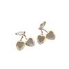 Cherry Personality Earrings: High-End Luxury Studs for Women - Trendy 2025 Style