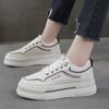 Summer New Fashionable Stylish Outfit White Shoes Thick Sole Height Women Shoes Lightweight Breathable Board Shoes Casual Women's Sports Shoes