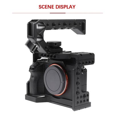 JLwin AF357 Universal Top Handel Camera Top Handgrip Aluminum Alloy with 4 Cold Shoe Mount Arca