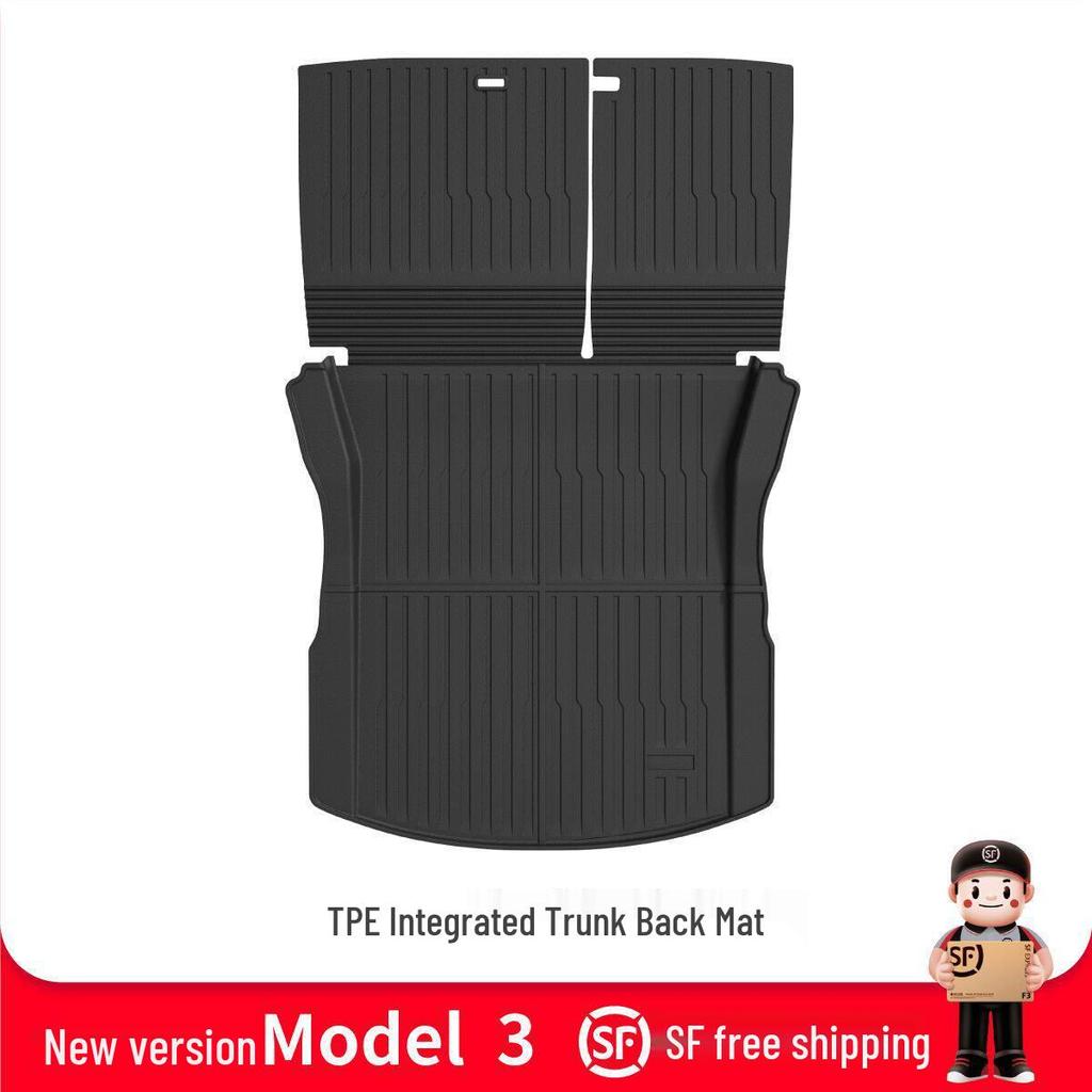 Tesla Model Y/YL/3 TPE Front & Rear Trunk Mats and Accessories