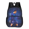 Children Rucksack Carry Bags Pencil Carrier M-Mbappe 3Pcs set with Front Pocket Backpack Football Star Rucksack