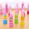 Kawaii Drawing Tools School Supplies Items Erasers for Kids Rubber Middle School Lipstick Stationery
