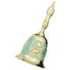 Metal Tea Hand Bells Service Handbell Dinner Bells Loud Call Handbell Vintage Metal Handbells with Delicate Handle