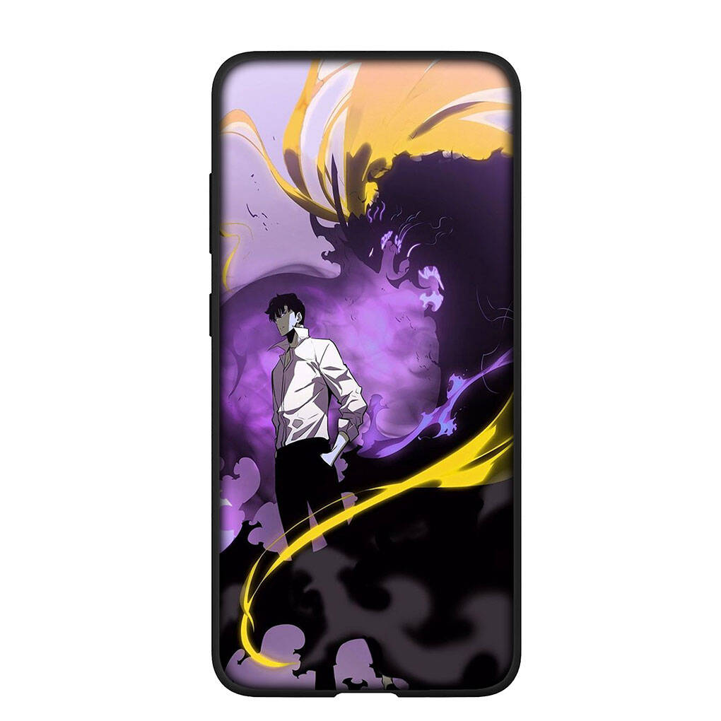 Handyhülle für Samsung Galaxy S25 S23 S22 S24 Ultra FE A05 A06 A15 A16 A36 A37 A35 A54 A55 A56 A57 A25 A26 A53 Sung Jin woo Solo Leveling Arise Cover