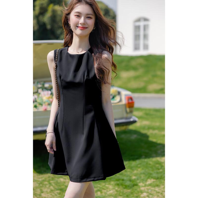 Women's Urban Casual Sleeveless A-line Dress