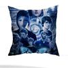 L-Life Is Strange Game Pillow Case Square Double-Sided Printing Short Plush Sofa Cushion Cover Bedroom Bedside Pillow