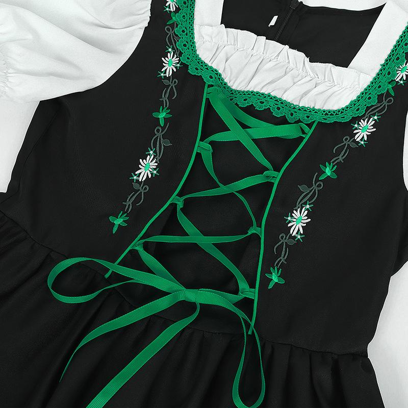Munich Beer Festival Halloween Cosplay Embroidered Skirt Costume