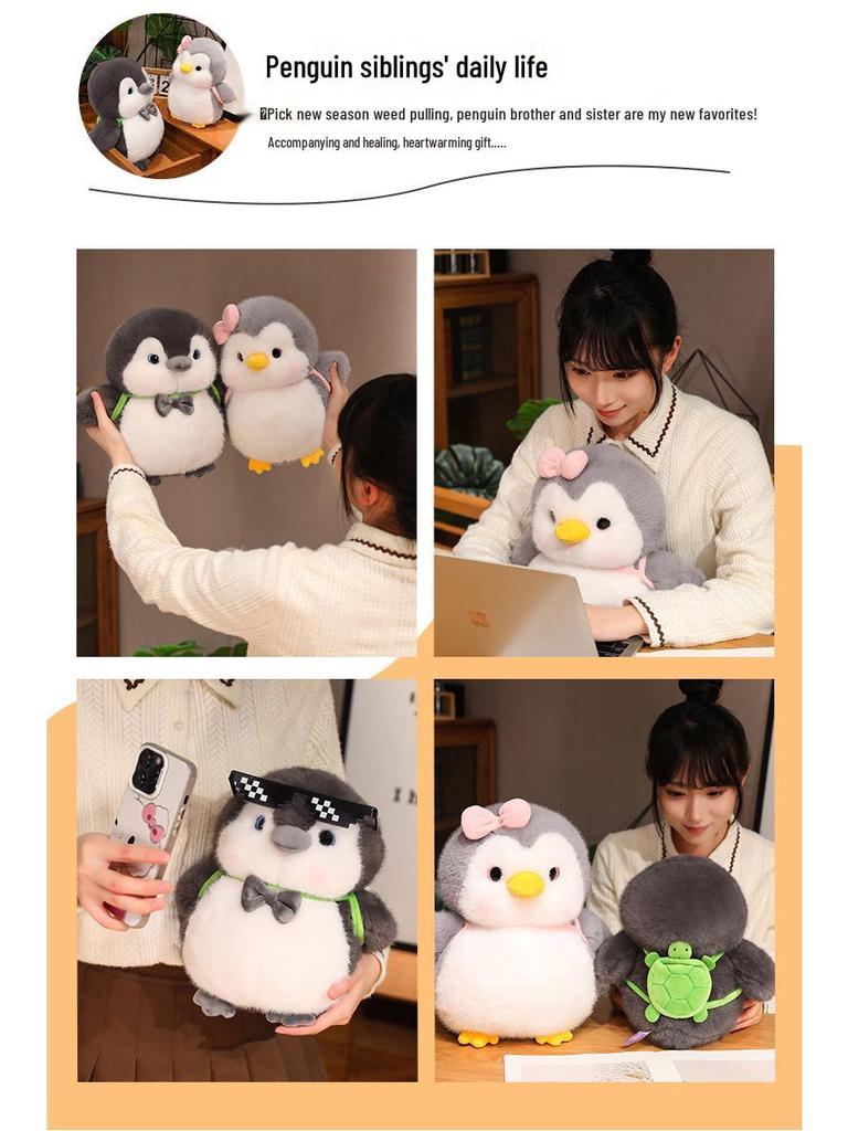 Adorable Soft Penguin Plush Toy - Perfect Birthday Gift for Kids and Girls