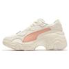 Pulsar Wedge Fashion Comfortable Versatile Low-Top Dad Shoes Women Sneaker White Pink 392711-02