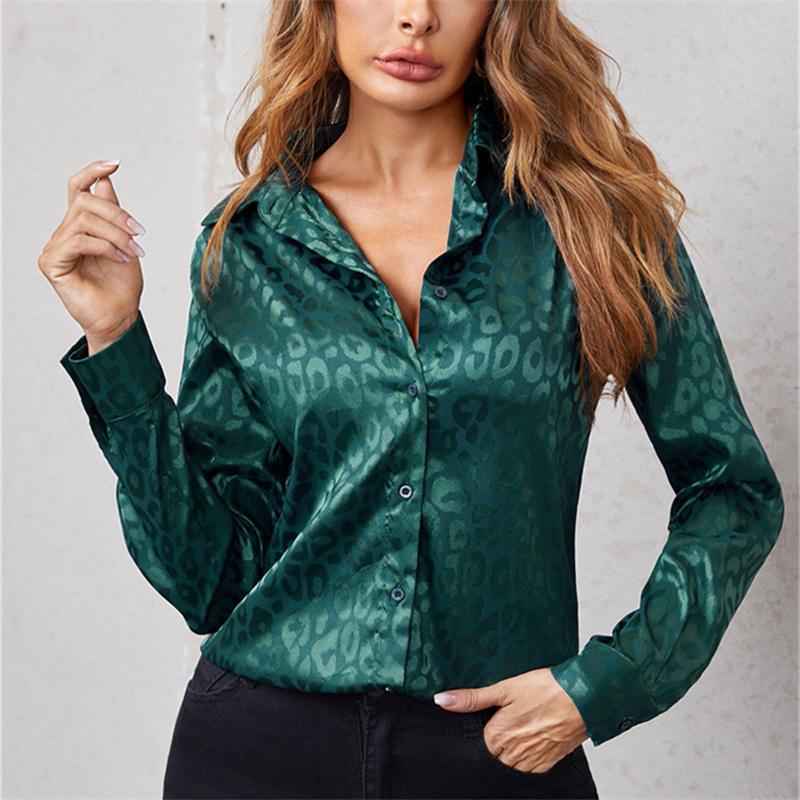 Blusas Mujer De Moda 2022 Summer Printed Chiffon Silk Top Female Women Shirts Women's Shirt Blouses Tops Long Sleeve Chic Woman