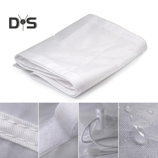 Sigiliu pentru fereastră pentru aer condiționat portabil Kit de etanșare pentru fereastră cu baton AC Oprire aer cald Apărătoare pentru schimbul de aer cu fermoar și bandă adezivă Funcționează cu tumble