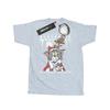 Tom And Jerry Mens Christmas Fair Isle T-Shirt