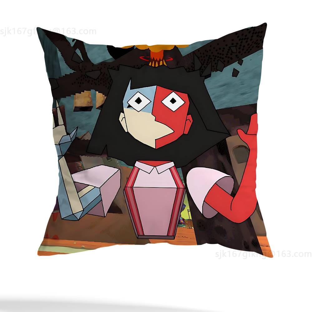 Ena Graphic Sthetic Pillow Case Pillow Case Living Room Sofa Cushion Cover Suitable For Home Bedroom Room Decoration