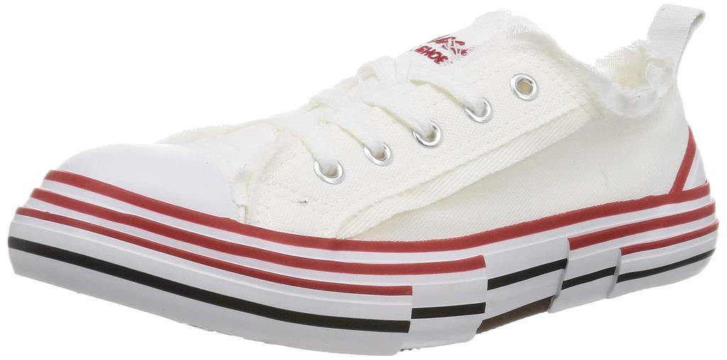 GD Japan Work Shoes: These Distressed Shoes Offer Excellent Grip, Flexibility, and a Stylish Design. DN-710 (Black/White) White, Size 27.0 Cm, 3E.