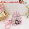 Casual Children Crossbody Bag With Cartoon Print Design For Kindergarten