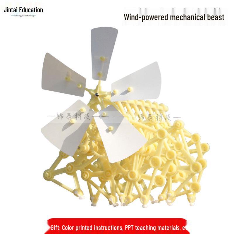 

Wind-Powered Bionic Beast Robot STEM Toy