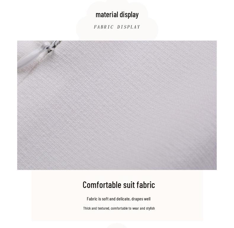 Busaron Women's Long-Sleeve Professional Suit Skirt for Interviews and Sales Work - Model 89158