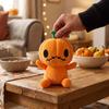 Soft Halloween Stuffed Animal Toy with Stitched Mouth for Home Party Decoration