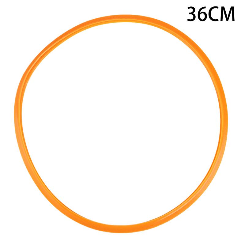 Silicone Rubber Gasket Sealing Ring High Temperature Resistant For Aluminum Pressure Cooker 18/20/22/24/26/28/30/32/34/36Cm