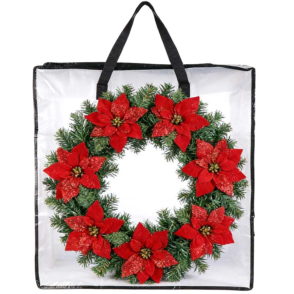 Large Capacity Christmas Garland Packing Bags Dustproof Quilt Clothing Storage Bag  Holiday Gift