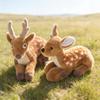 Soft Plush Deer Toy With Pp Cotton Filling For Kids And Collectors