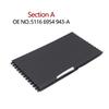 LHD RHD Car Front Rear Central Console Water Cup Drink Holder Rolling Cover Replacement For BMW X5 X6 E70 E71 E72 2007-2014