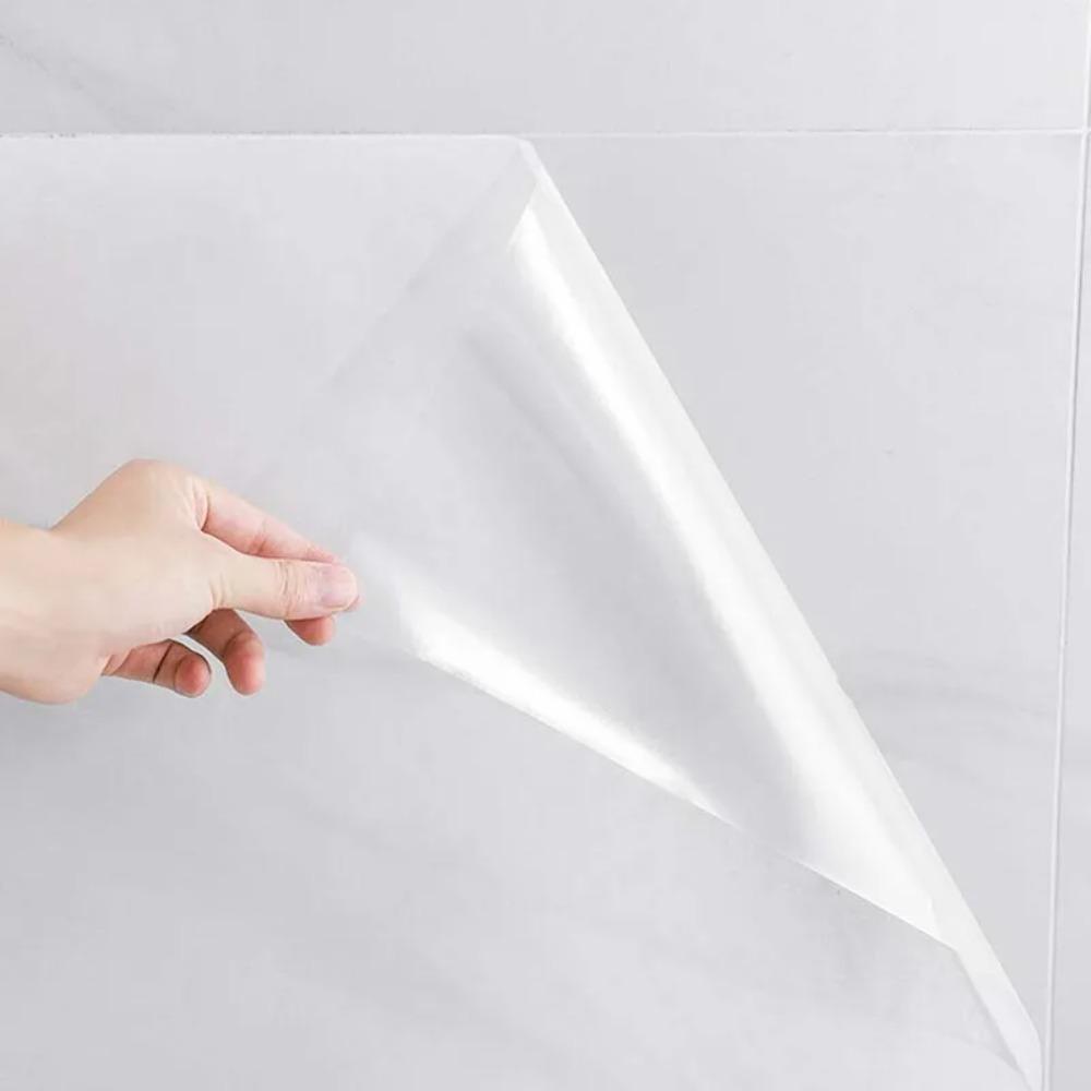 Electrostatic Kitchen Oil Proof Wall Sticker Anti-dirty Wall Protective Film Cabinet