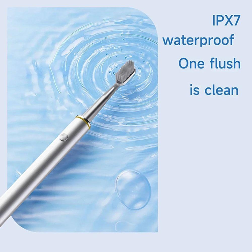 Soft Hair Women's Electric Toothbrush Waterproof Tooth Cleaner Teeth Cleaning Brush  Household