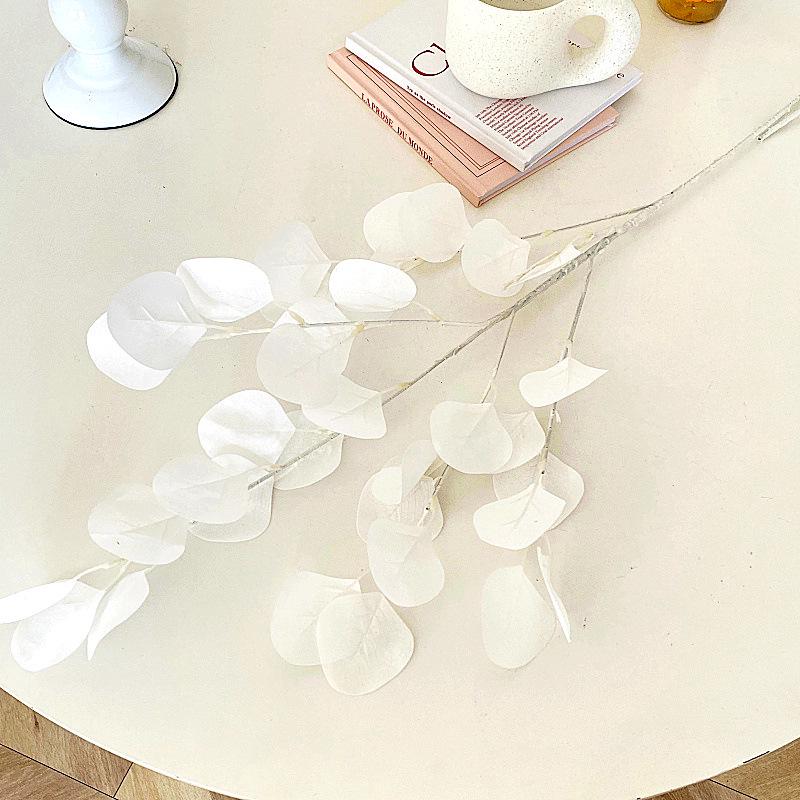 Hojas de Eucalipto Artificiales para Arreglos Florales y Decoraciones de Bodas