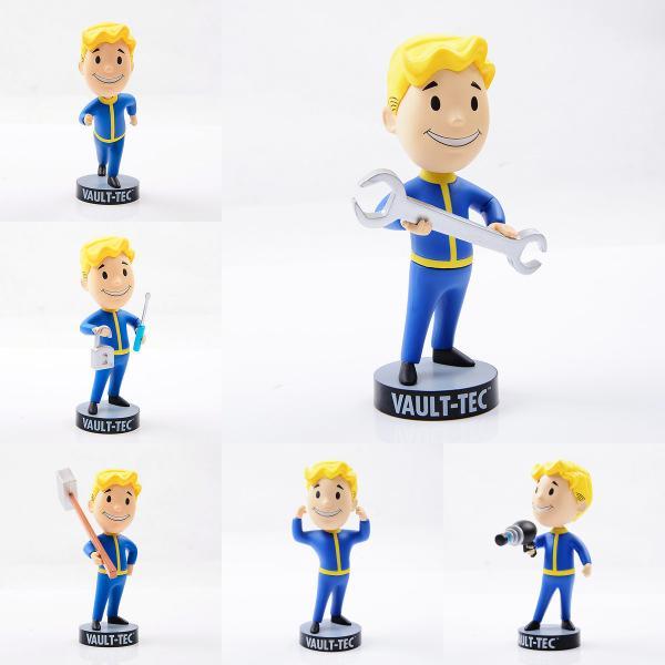 Fallout Radiation 4 Vault Boy Action Figure Collection 15cm Pvc Static Display Cartoon Anime Style