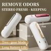 Bathroom Deodorizer, USB Rechargeable Air Purifier, Pet Purifier, Home Wardrobe, Refrigerator Deodorizer, Suitable for Both Home and Travel