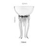 150ml 5oz Kreativní koktejlové sklenice Pohár Barové nástroje Tvar medúzy chobotnice Čiré Duhové skleněné poháry Sklenice na pití Pohár na pití 1 kus