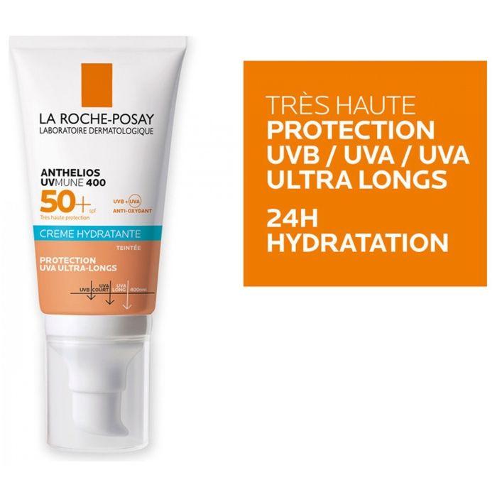 La Roche-Posay Anthelios Uvmune 400 Crème Teintée Hydratante SPF50+ 50 ml