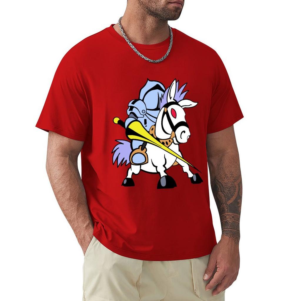 Ojo White Knights T-Shirt Graphic Tee Shirt Graphics Mens Graphic T-Shirts Big And Tall