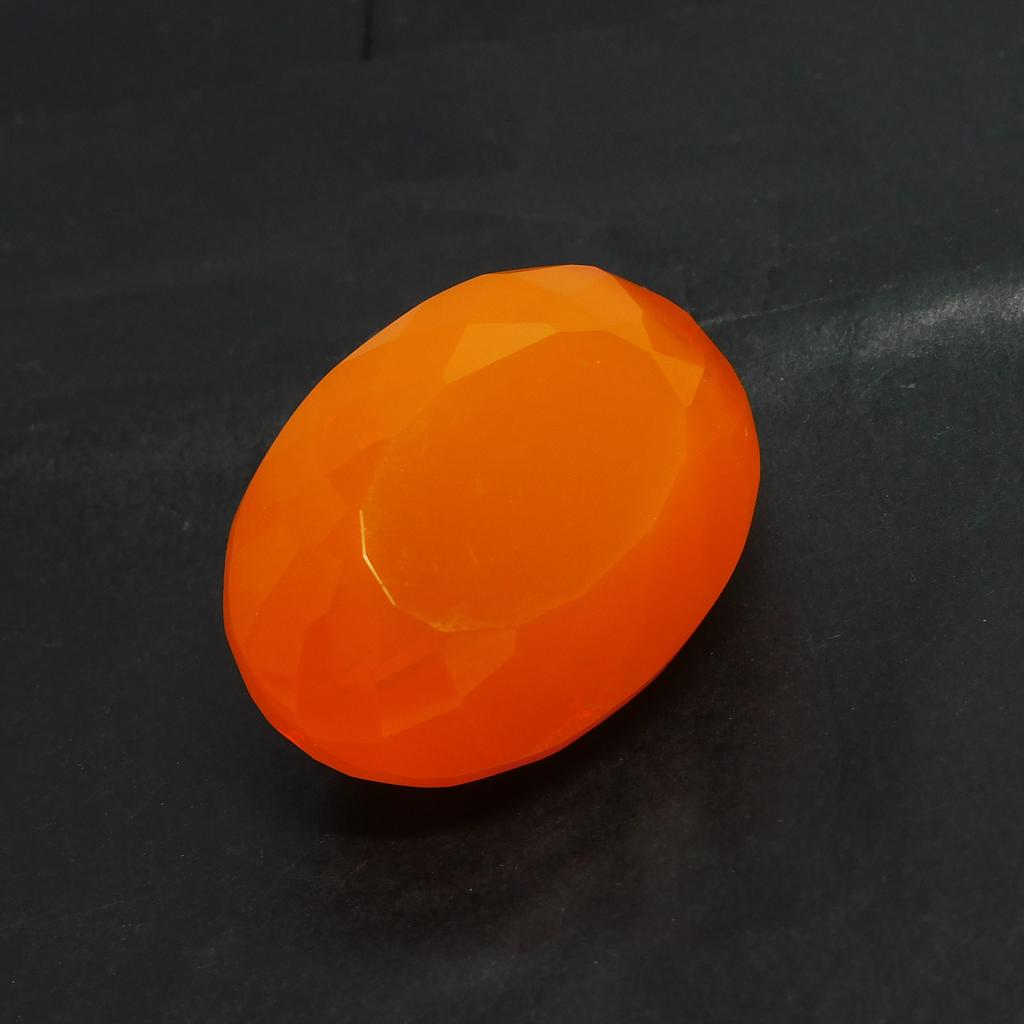 Topaz Orange Huge Size Oval Cut 100.00 Ct Natural Loose Gemstone