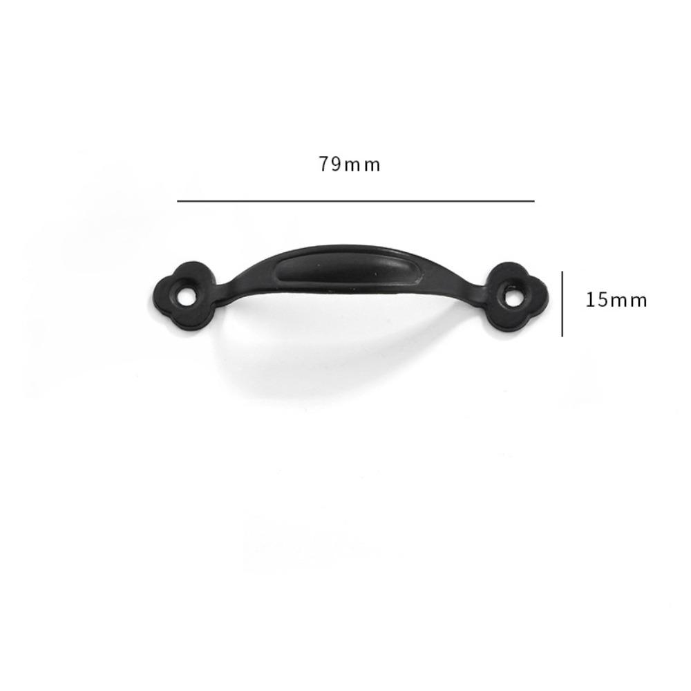 Zinc Alloy Arched Cabinet Door Handles Bronze Wardrobe Door Handle For Cabinet Wardrobe Drawer