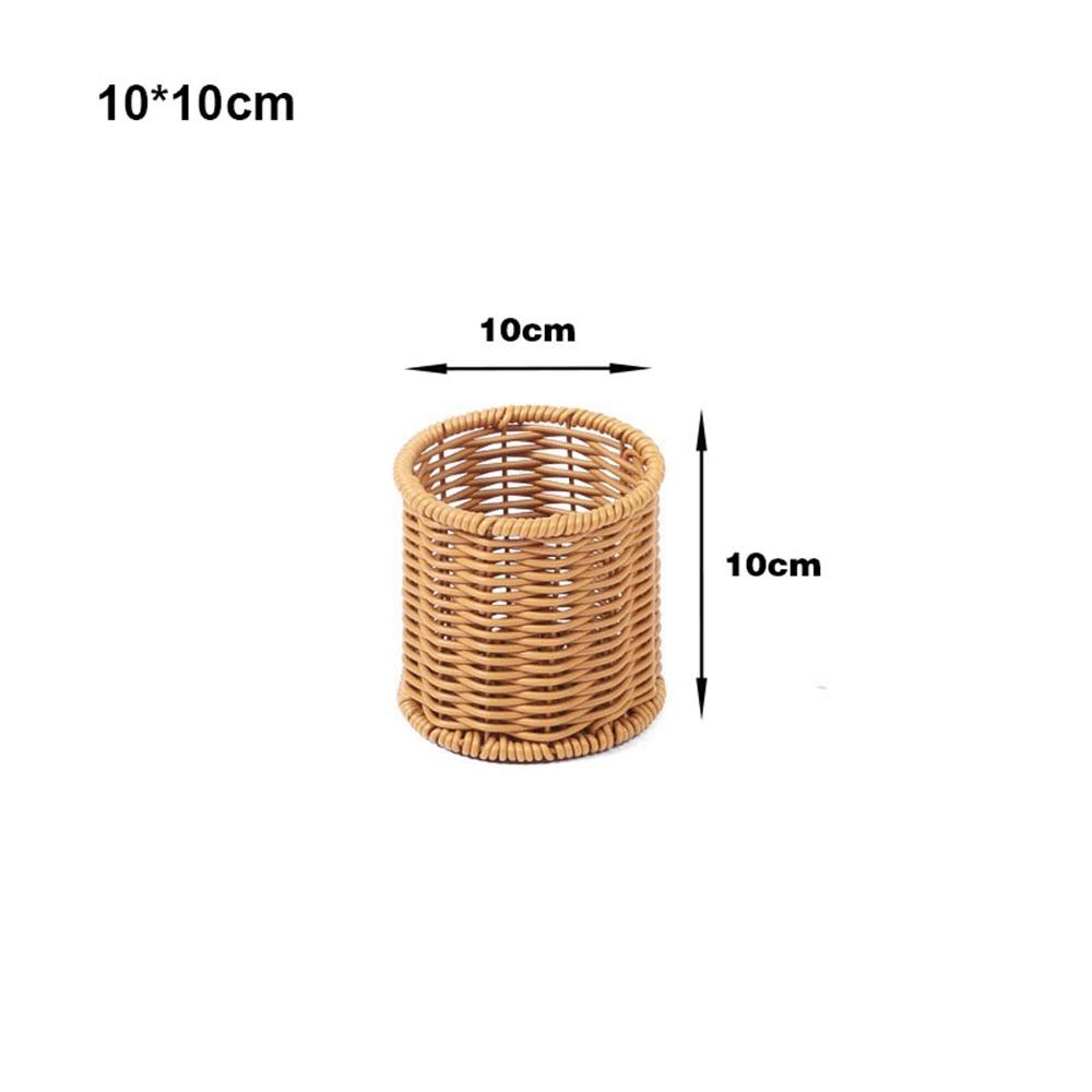 

Твердость Ротанг Плетеная Плетеные Сервировочные Корзины Бытовые Плетеные Дренаж Держатель для Палочек Вилок Ложек 7 Стилей Ротанговая Корзина