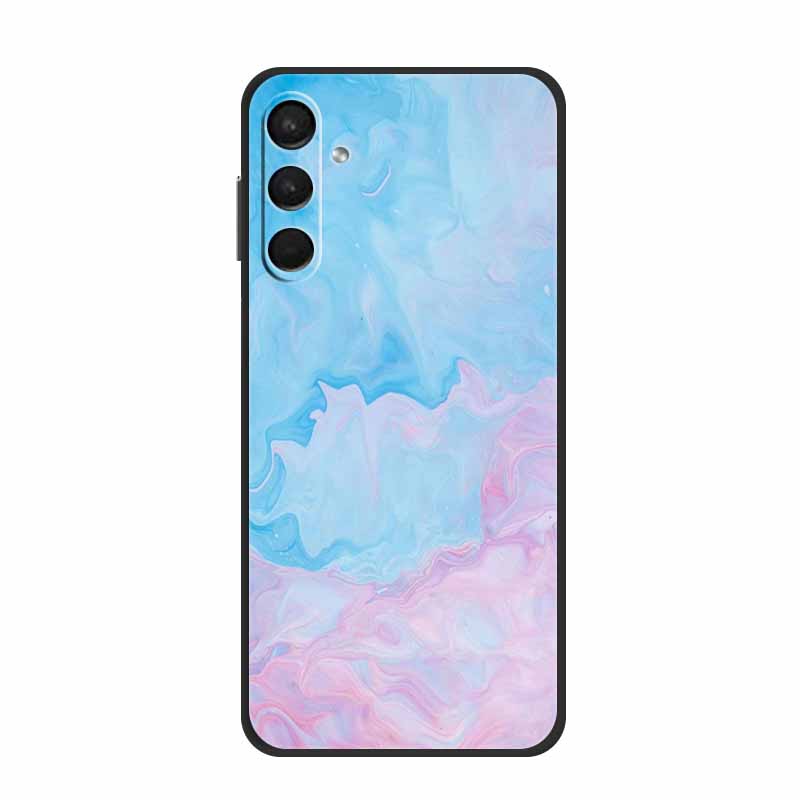 For Samsung Galaxy M15 F15 5G Case Marble TPU Silicone Soft Back Cover Phone Cases for SamsungM15 Mica Painted Cute New Coque
