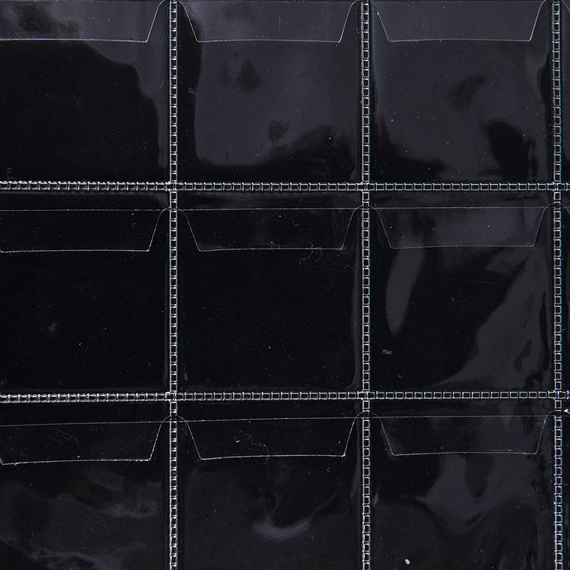 10 Sidor 20 Fickor Plast Mynthållare Förvaring Samling Pengar Album Fodral Ny,