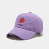 Maple Leaf Embroidery Soft Top Baseball Cap Men's Outdoor Casual Cap Women's Face Small Couple Sun Protection Hat