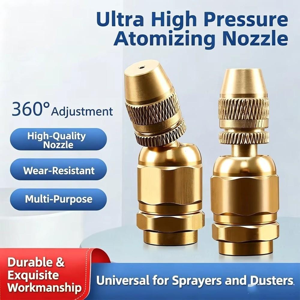 Brass Brass Spray Nozzle 360° Adjustable Atomizing Tip Pesticide Sprayer Nozzle Pesticide Spraying